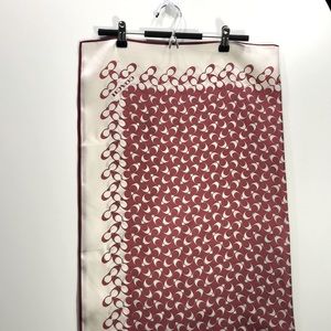 Woman coach silk scarf